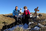 73 Alla Cima Pezzadello (2240 m) dove cadde l'aereo americano